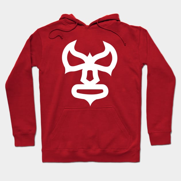 Lucha Mask V1.3 Hoodie by C E Richards